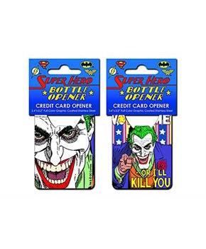 DC Comics Joker "Vote Me" Credit Card Bottle Opener