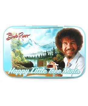 Bob Ross Happy Little Tree Mints With Collectible Tin | 1.5 Ounces