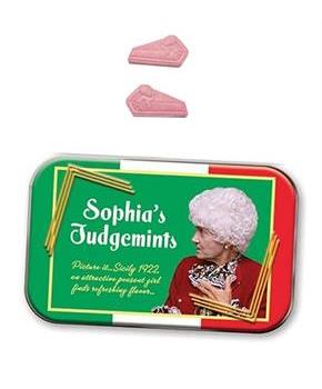 The Golden Girls Stay Golden Mints In Collectible Tin | Sophia's Judgemints