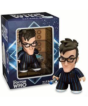 Doctor Who Titan 10th Doctor with Blue Pinstripe Suit 6.5" Vinyl Figure
