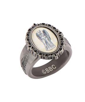 Doctor Who Weeping Angel Cameo Ring