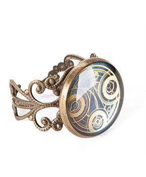 Doctor Who Gallifreyan Ring