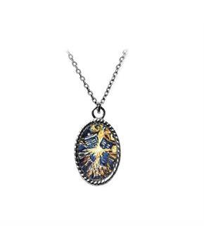 Doctor Who Van Gogh Tardis Necklace