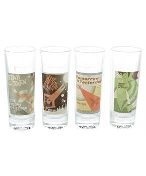 Star Trek: TOS Fine Art Shot Glass 4-Pack, Set #12 of 20