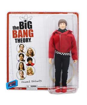 Big Bang Theory 8" Retro Clothed Action Figure, Howard (Red Shirt)