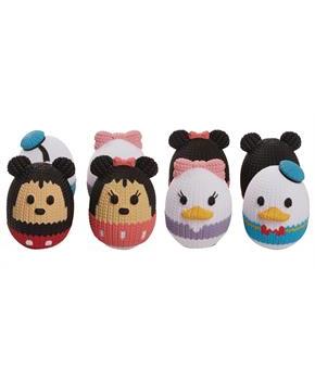 Disney Mickey and Friends Version 1 Handmade by Robots Mini Vinyl Figure 4-Pack