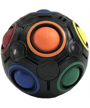 Rubiks Cube Rainbow Ball Color Matching Puzzle