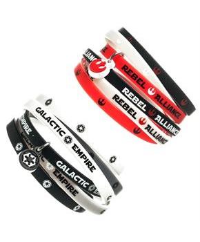 Star Wars Assorted Rubber Bracelet Set