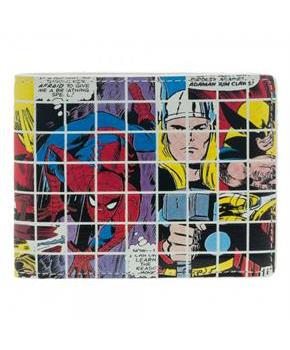 Marvel Square Collage Bifold Wallet