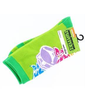 Teenage Mutant Ninja Turtles Striped Junior Crew Socks