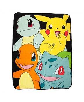 Pokemon Multi Character 48"x60" ThrowÂ Blanket