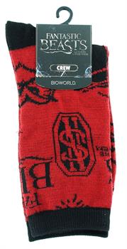 Fantastic Beasts And Where To Find Them "Icons" Men's Crew Socks