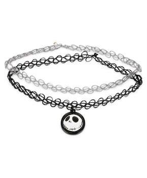 Nightmare Before Christmas Choker Necklace: Jack