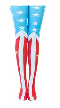 DC Comics Wonder Woman Women's Sheer Costume Tights