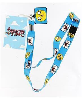 Adventure Time Lanyard with Jake Charm