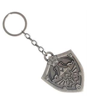 Nintendo Legend of Zelda Link Hylian Shield Metal Key Chain