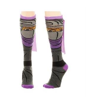 Teenage Mutant Ninja Turtles Shredder Caped Women's Knee High Socks