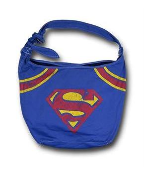 DC Comics Superman Logo Hobo Bag