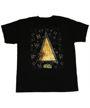 Fantastic Beasts Youth Black MACUSA T-Shirt