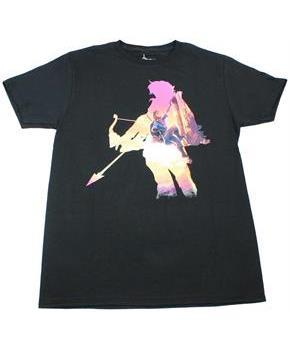 Legend of Zelda: Breath of the Wild Link Climbing Men's Black T-Shirt