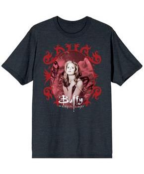 Buffy The Vampire Slayer In Oval Frame T-Shirt