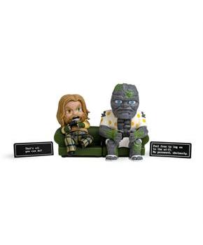 Avengers Endgame Bro Thor & Korg Mini Egg Attack Figure