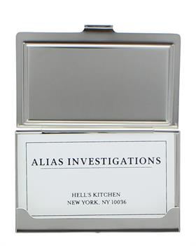 Marvel Jessica Jones "Alias Investigations" Business Card Holder