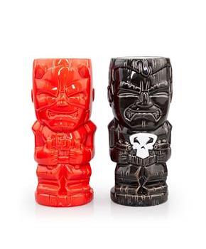 Marvel Daredevil and Punisher Geeki Tiki Mug 2-Pack, Toynk SDCC Exclusive