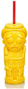 Geeki Tikis Rick and Morty Plastic Tumbler | Morty | Holds 21 Ounces
