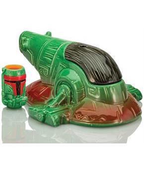Geeki Tikis Star Wars Boba Fett's Starship 24-Ounce Punch Bowl With Mini Muglet