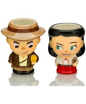 Indiana Jones & Marion Ravenwood Limited Edition 18-21oz Cupful of Cute Mug Set