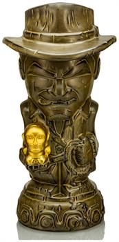 Geeki Tikis Indiana Jones With Fertility Idol Ceramic Mug | Toynk Exclusive