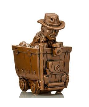 Geeki Tiki Indiana Jones In Mine Cart Limited Edition 24 Ounce Ceramic Mug