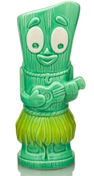 Geeki Tikis Hula Skirt Gumby 14oz Ceramic Mug