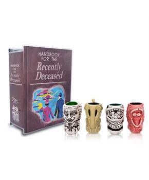 Geeki Tikis Beetlejuice Muglets 4-Pack | Beetlejuice, Sandworm, Adam, Barbara