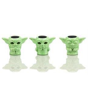 Geeki Tikis Star Wars Mandalorian The Child Mini Muglets | Set of 3 | 2.5 Ounces