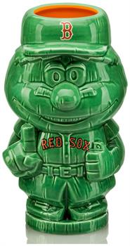 Geeki Tikis MLB Mascot Ceramic Mug | Boston Red Sox, Wally the Green Monster