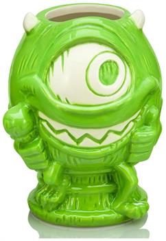 Geeki Tikis Disney Pixar Monster's, Inc. Mike Wazowski Ceramic Mug | Party Cocktail Tumbler For Liquor and Beverages | Holds 20 Ounces