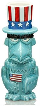 Geeki Tikis The Muppets Sam Eagle Ceramic Mug | Holds 17 Ounces