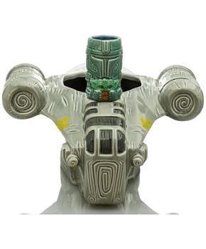 Geeki Tikis Star Wars: The Mandalorian Razor Crest Punch Bowl With Mini Muglet