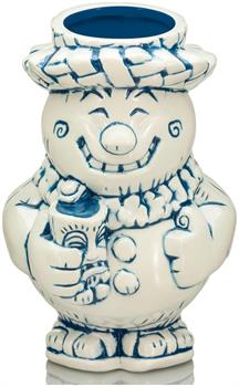 Geeki Tikis Sippin' Snowman 26 Ounce Ceramic Mug