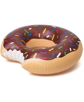 Frosted Chocolate Donut 4 Foot Inflatable Pool Float