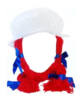 Raggedy Anne Costume Hat
