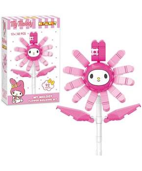 Sanrio My Melody Flower 92 Piece Brick Building Set