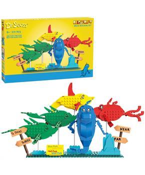Dr. Seuss One Fish Two Fish 571 Piece Building Set