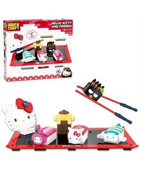 Sanrio Hello Kitty Sushi Platter 383-Piece Building Set