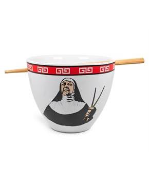 Bowl Bop Ramen Sister Nun Japanese Dinner Set | 16-Ounce Ramen Bowl, Chopsticks