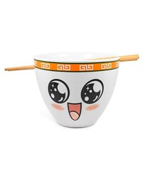 Bowl Bop Pho-Kin Good Japanese Dinnerware Set | 16-Ounce Ramen Bowl, Chopsticks