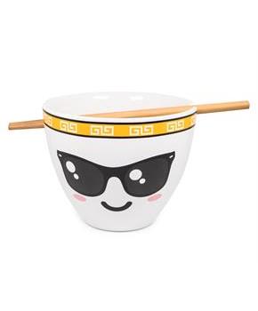 Bowl Bop Pho Sho Japanese Dinnerware Set | 16-Ounce Ramen Bowl, Chopsticks