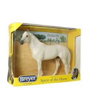 Breyer 1:9 Traditional Series Model Horse: Snowman (Show Jumper)
